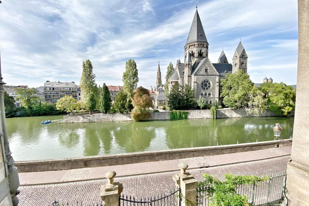 Au Fil De L'Eau Lägenhet Metz Exteriör bild